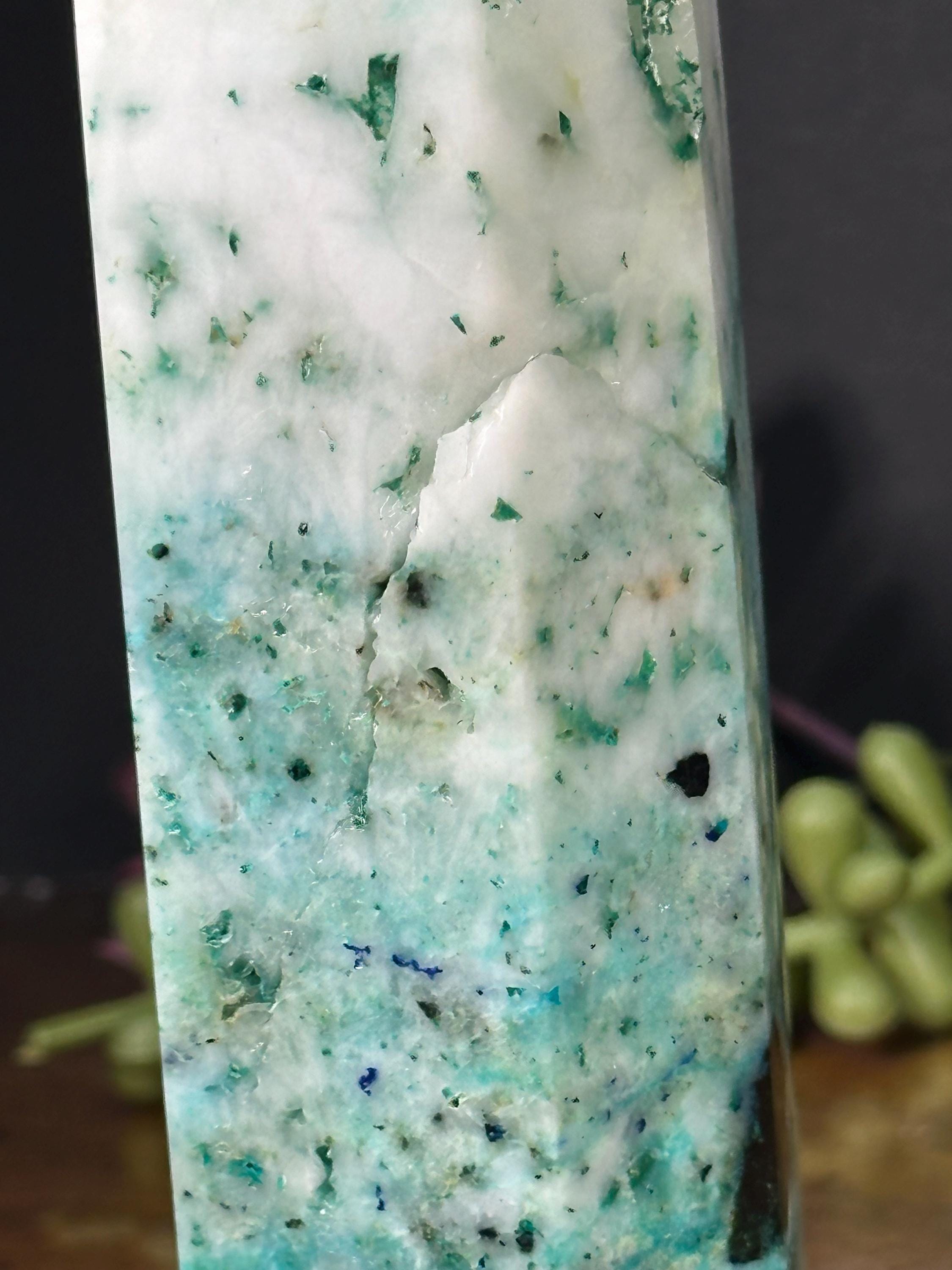Phoenix Stone Crystal Towers | Druzy Phoenix Stone | Natural