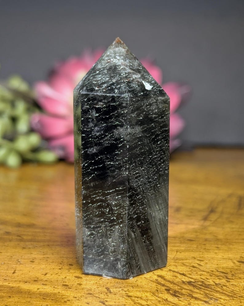 Thousand Layer Garden Quartz Natural Crystal Towers | Metaphysical Decor | Crystals | Crystal Towers | Garden Quartz 1