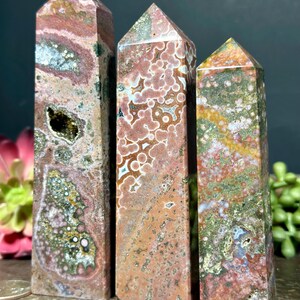 Ocean Jasper Tower 8th Vein - Etsy