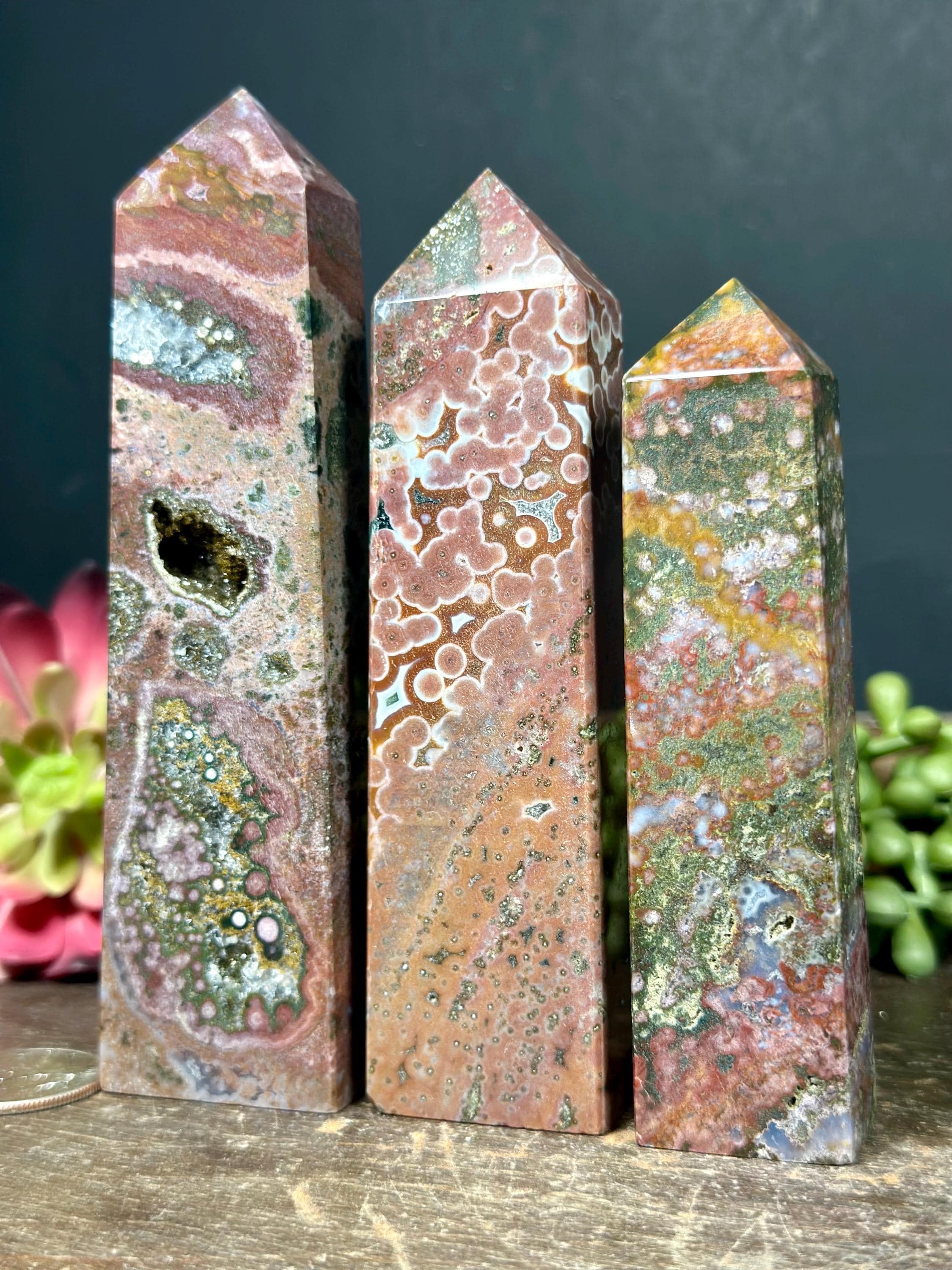 8th Vein Ocean Jasper - Etsy