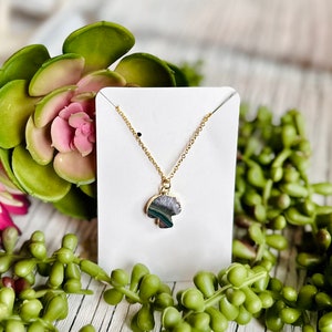 Natural Amethyst Mushroom Necklace
