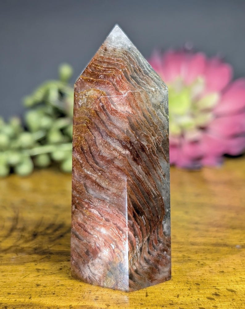 Thousand Layer Garden Quartz Natural Crystal Towers | Metaphysical Decor | Crystals | Crystal Towers | Garden Quartz 6