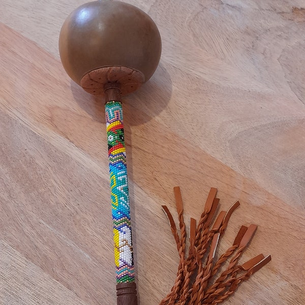 Peyote Gourd Rattle