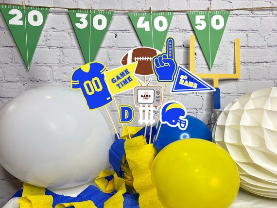 Stationery Super Bowl Decor Food Picks /Super Bowl Party INSTANT ...