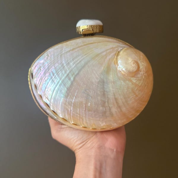 Shell Clutch Bag main image 1