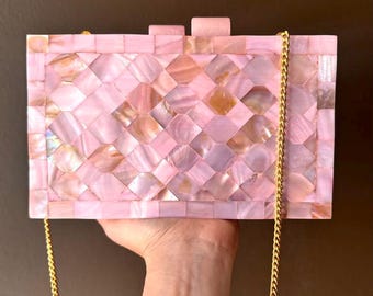 Daily Party Patchwork Feathers Chains Pearl Bags Daily Party Patchwork Feathers Chains Pearl Bags