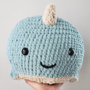 Crochet Narwhal Plushie