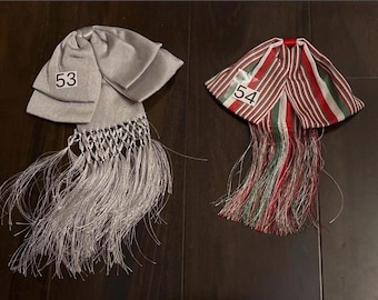 Arcs mexicains. Archets Artisela Mariachi Archets. Broderie argentée et dorée.