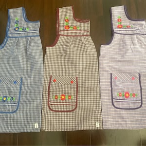 Mexican Apron. Traditional Apron. Apron. Flower embroidery. Embroidered Apron. Size XL and XXL….