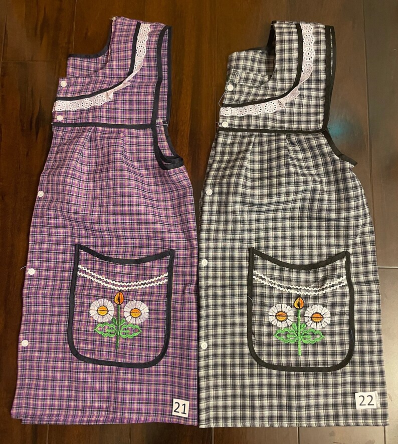 Mexican Apron. Traditional Apron. Mandil. Embroidered Apron. Etsy