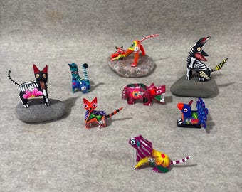 黒猫アレブリヘ、木彫りアレブリヘ、オアハカ民芸 - Etsy 日本