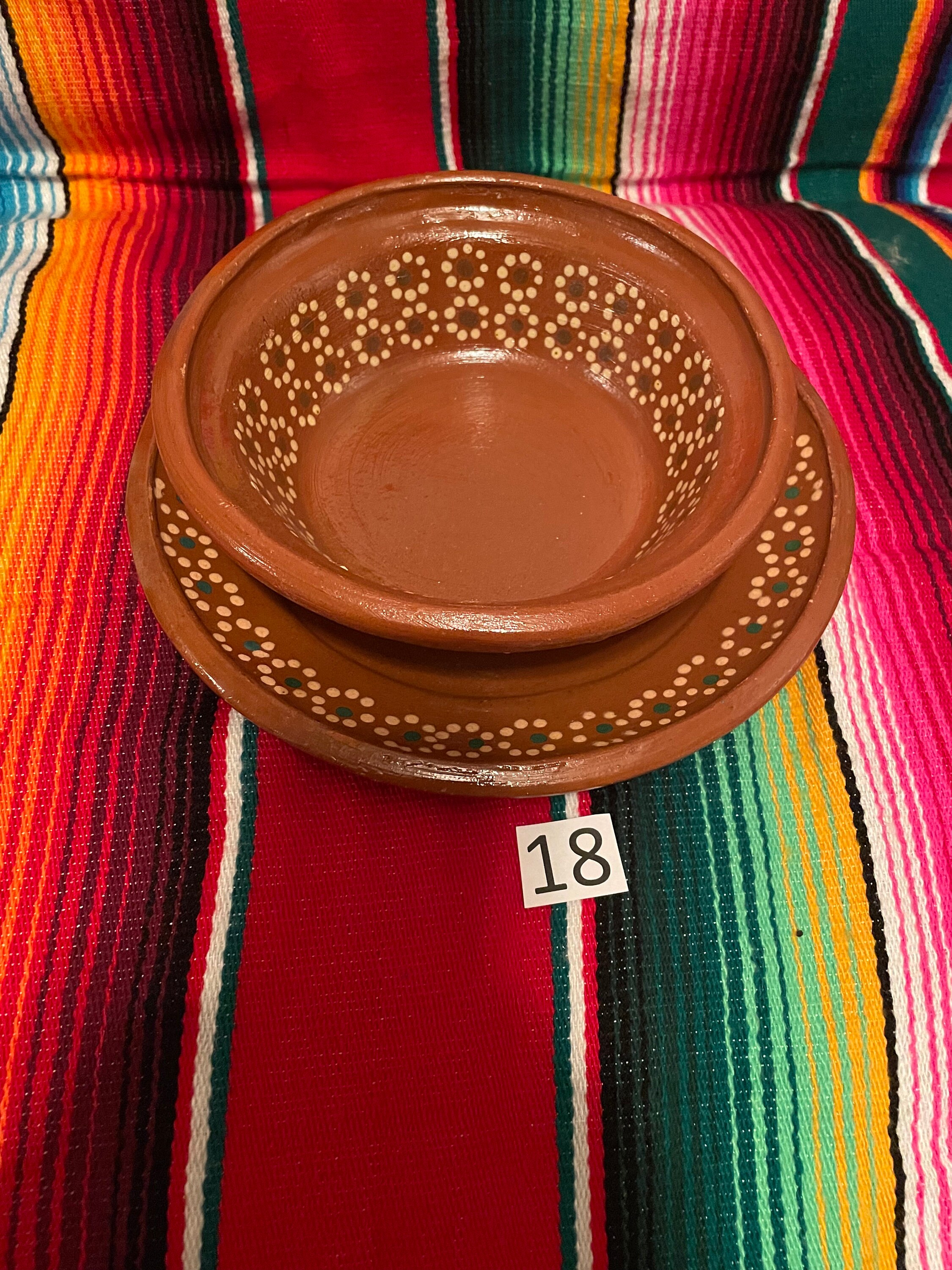 Cazuela De Barro 15 Brown Interior Finish Lead Free Mexican Casserole –  Kitchen & Restaurant Supplies