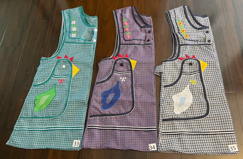 Mexican Apron. Traditional Apron. Mandil Bordado. Embroidered Etsy