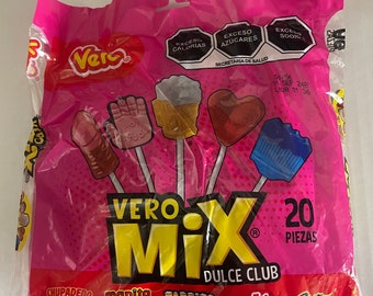 Lollipop Vero Mix. Mexican Candy.
