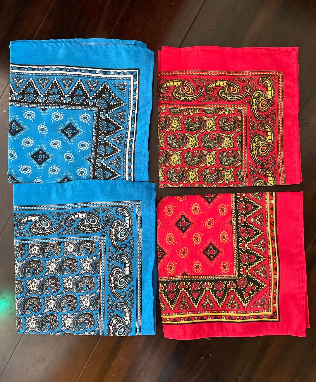 Paleacates. Mexican Bandanas. Traditional Colors. Etsy