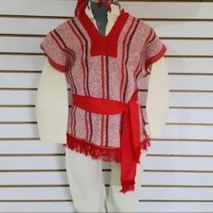 Máscara, sombrero, fajín, bastón, disfraz. Traje para viejitos de Michoacán tallas de niños y adultos. Sombrero, Rímel, Traje, Jorongo.