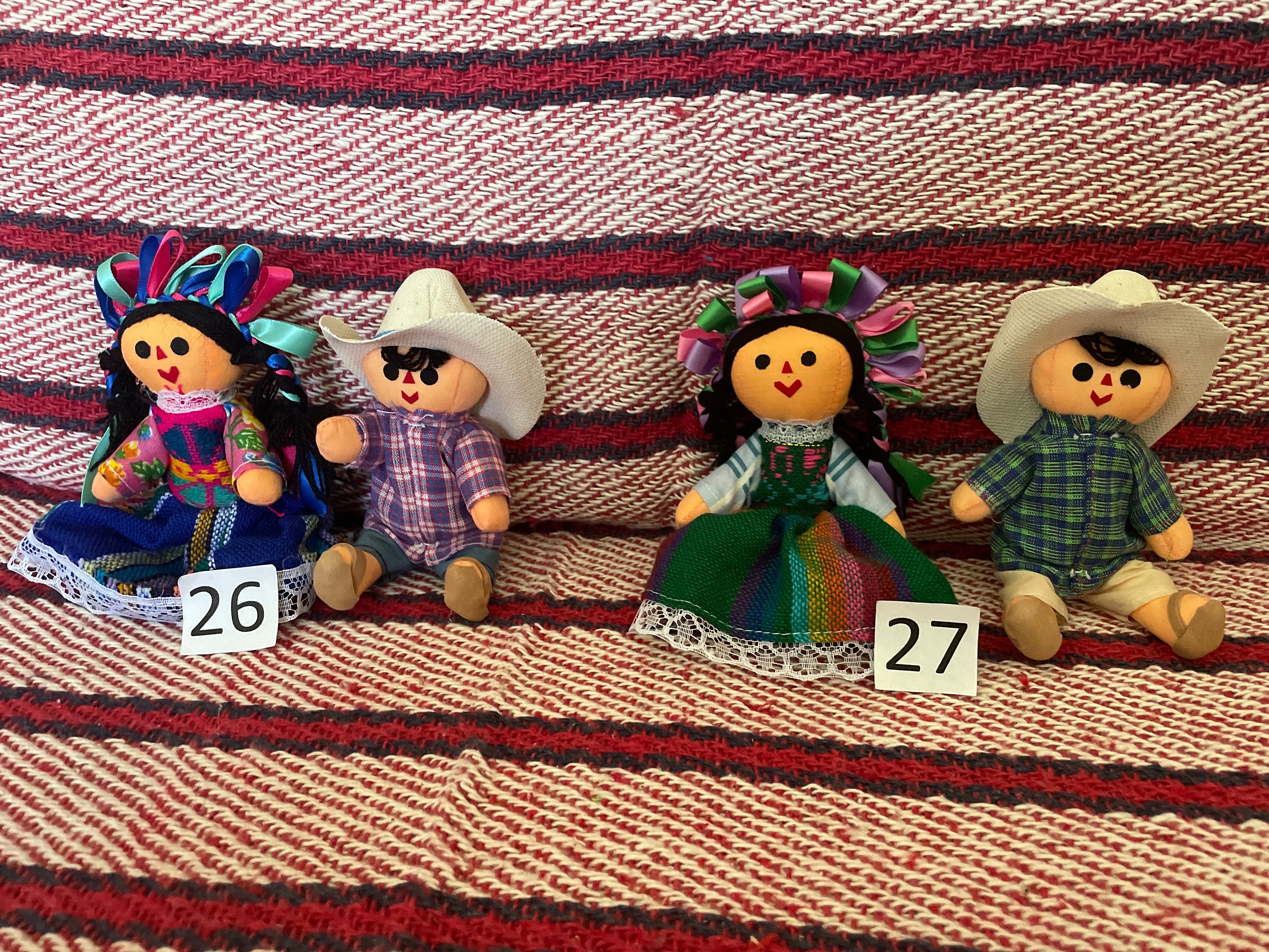 Worry Dolls, Mexican Dolls, Guatemalan Doll, Trouble Doll, Mexican Worry  Dolls, SET of 10 