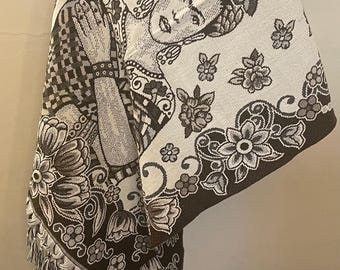 Rebozo. Mexican rebozo. Mexican shawl traditional. Shawl wraps. Pashmina shawl.