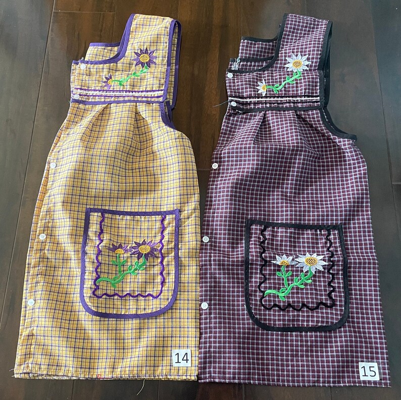 Mexican Apron. Traditional Apron. Mandil. Embroidered Apron. Etsy