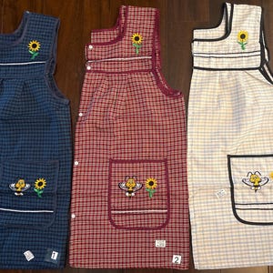Mexican Apron. Traditional Apron. Mandil. Embroidered Apron. Size XL, XXL. New model.