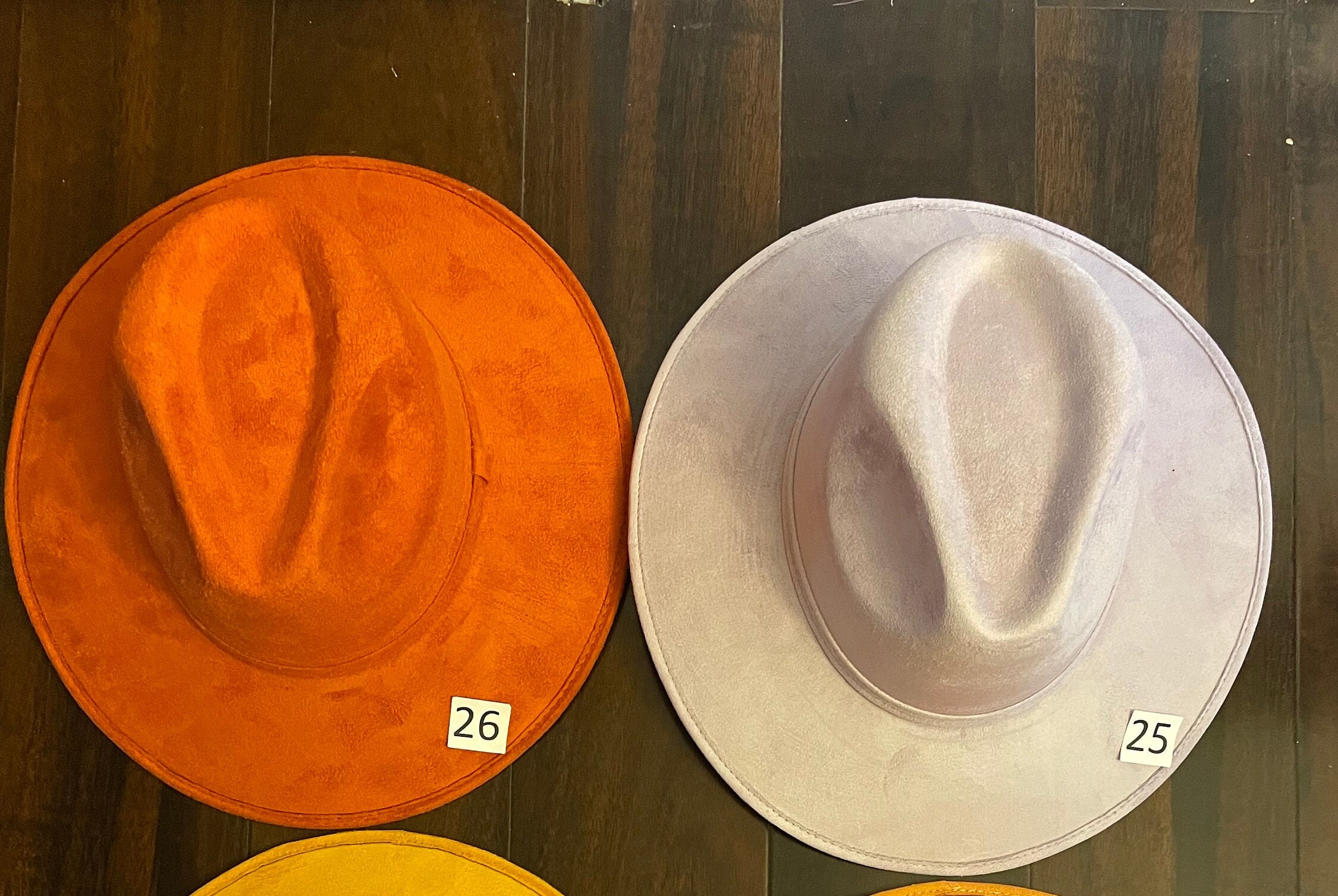 indiana style hat, made of suede leather, made in mexico. Mexican Hat. MEDIUM INDIANA. RANCHER Hat With the Brim  main image 2
