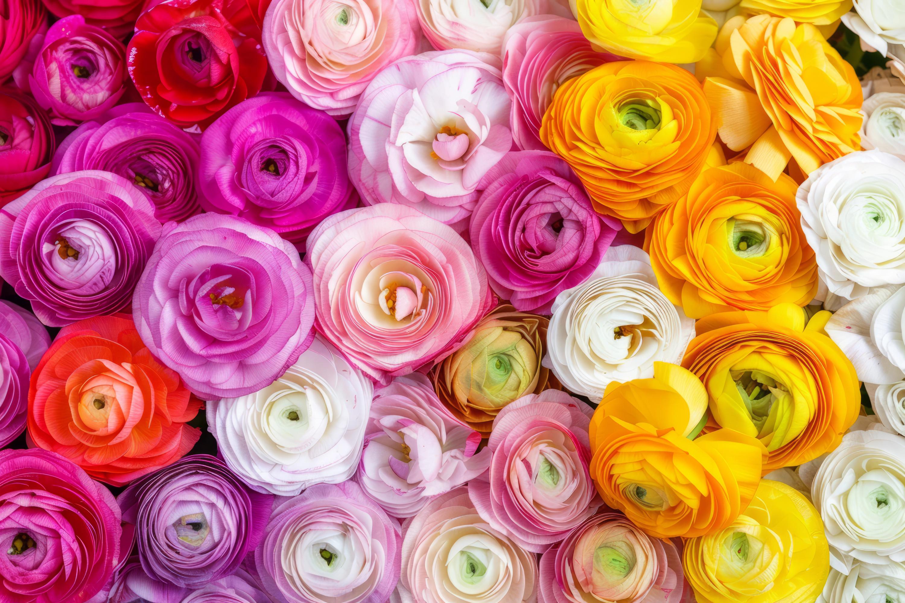 La Belle Mix Ranunculus Corms: Persian Buttercups - Etsy