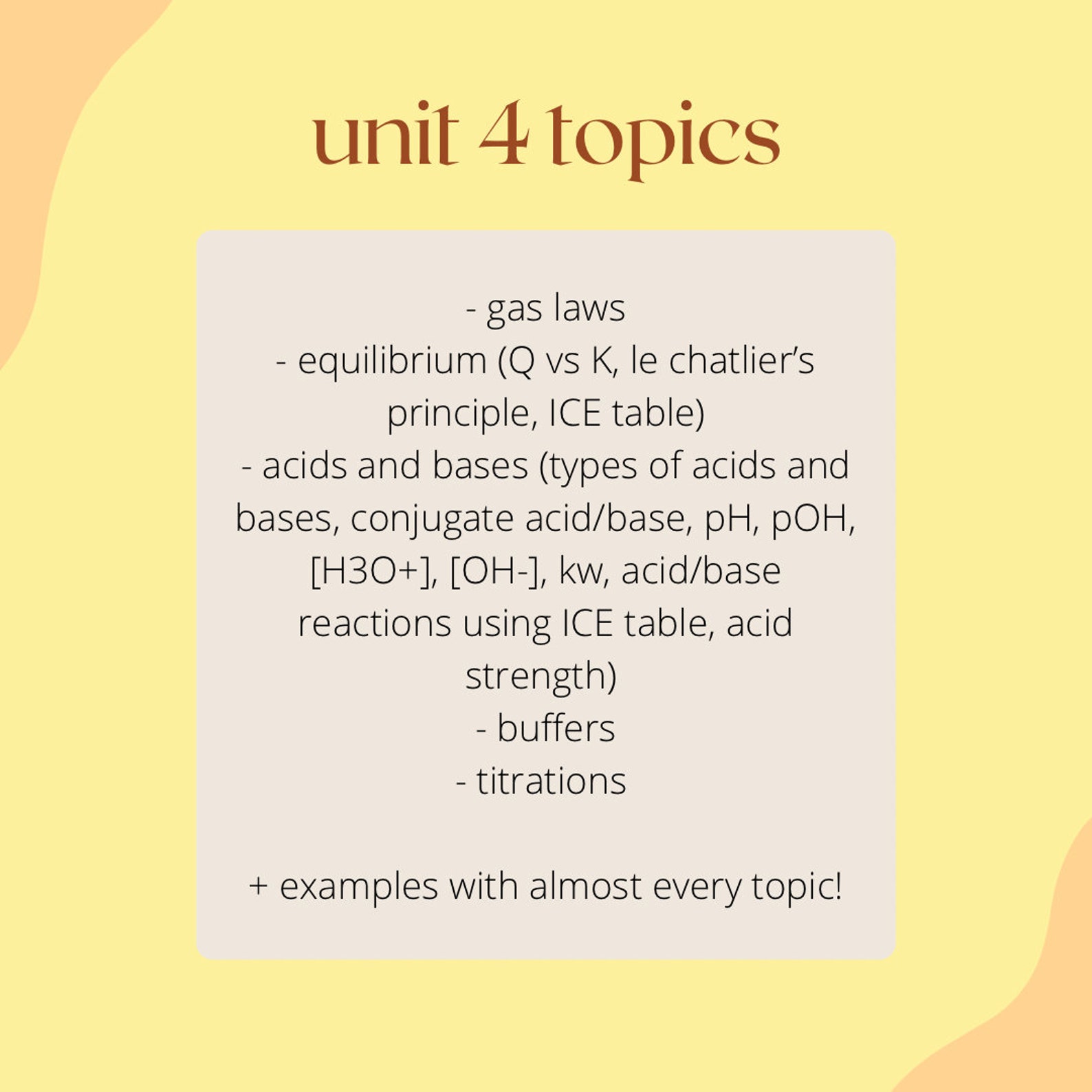 General Chemistry 1 Notes Bundle - Etsy
