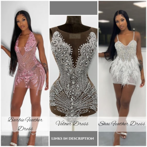 Silver shop birthday dress