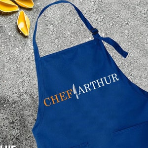 Custom Chef Apron: Personalized Kitchen Gift