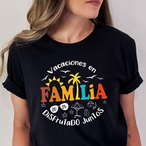 Matching Family Vacation 2025 T-Shirt: Spanish Summer Mexico Trip
