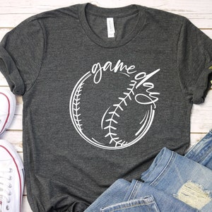 Baseball Game Day Shirt: Sports Mom Tee