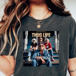 Golden Girls Thug Life Comfort Colors Shirt, The Golden Girls Fan Shirt, Golden Girls Lover Gift, 80s TV Sitcom, Shirt For Women