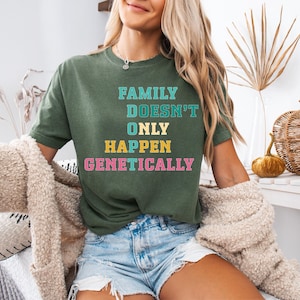 Comfort Colors Adoption Day T-Shirt: Family Love Gift