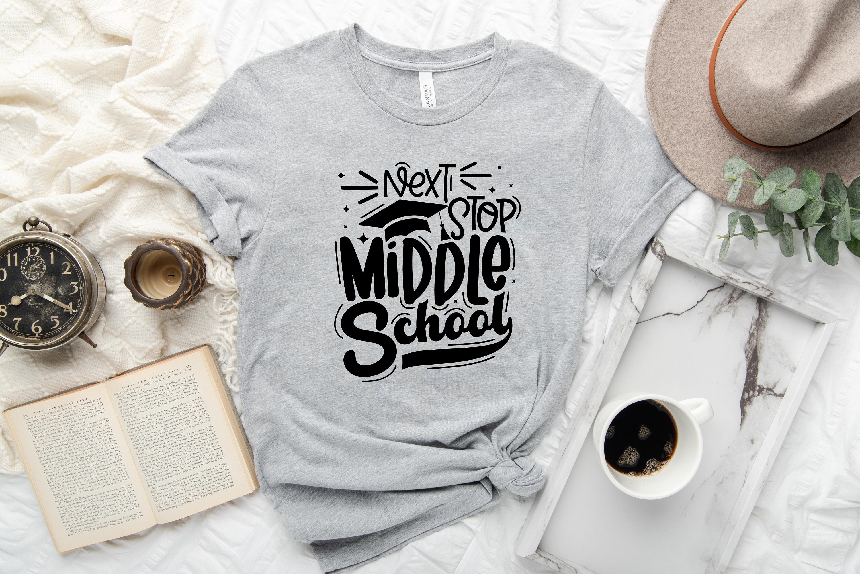 Fifth Grade Graduation Shirt,next Stop Middle School Shirt