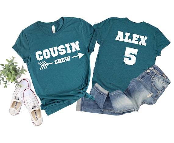 Cousin Crew T-Shirt: Matching Family Reunion Shirts