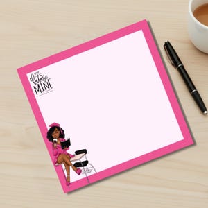Post-It Notes for Readers, Gift for a Black Woman, Self-Love Gifts, Daily Self Care Affirmation, New Business Gift, Sticky Notes for Readers