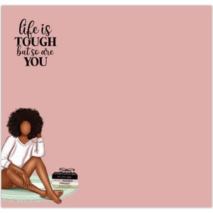 Post-It Notes for Readers, Black Women Gifts, Gift for a Black Woman, Self Care Affirmations, New Business Gift, Sticky Notes for Readers