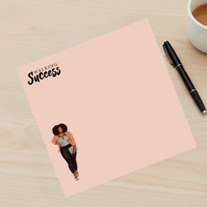 Post-It Notes for Readers, Black Women Gifts, Self-Love Gifts, Daily Self Care Affirmations, New Business Gift, Sticky Notes for Readers