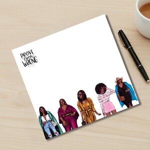 Post-It Notes for Readers, Gift for a Black Woman, Self-Love Gifts, Self Care Affirmations, New Business Gift, Sticky Notes for Readers