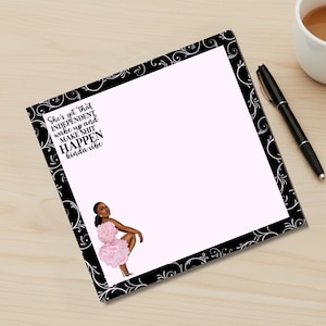 Post-It Notes for Readers, Gift for a Black Woman, Self-Love Gifts, Daily Self Care Affirmation, New Business Gift, Sticky Notes for Readers