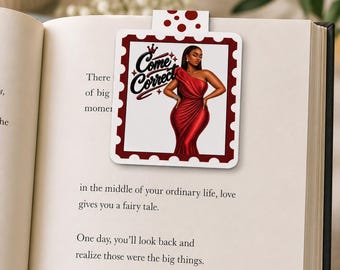 Magnetic Bookmarks for Black Women, Black Women Gifts, Self-Love Gifts for Her, Cute Page Marker, Reader Gift, New Business Reader Gift