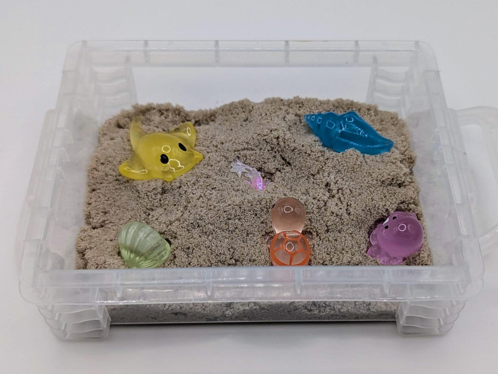 Ocean Sensory Garden, Sensory Bin Set, Mini Resin Worlds, Sensory Play ...
