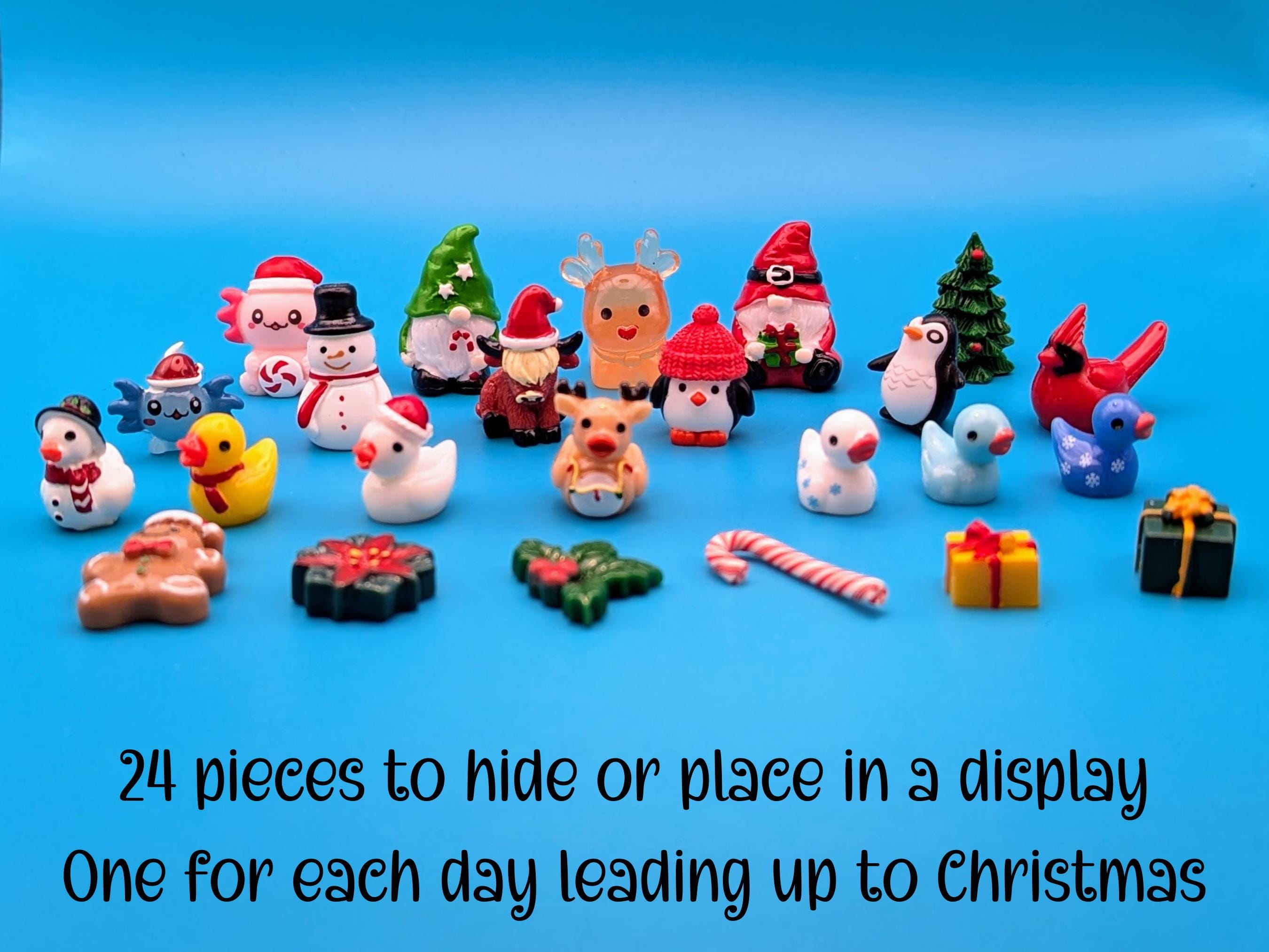2025 Mini Resin Figurine Advent Calendar – 24 Days of Collectible ...