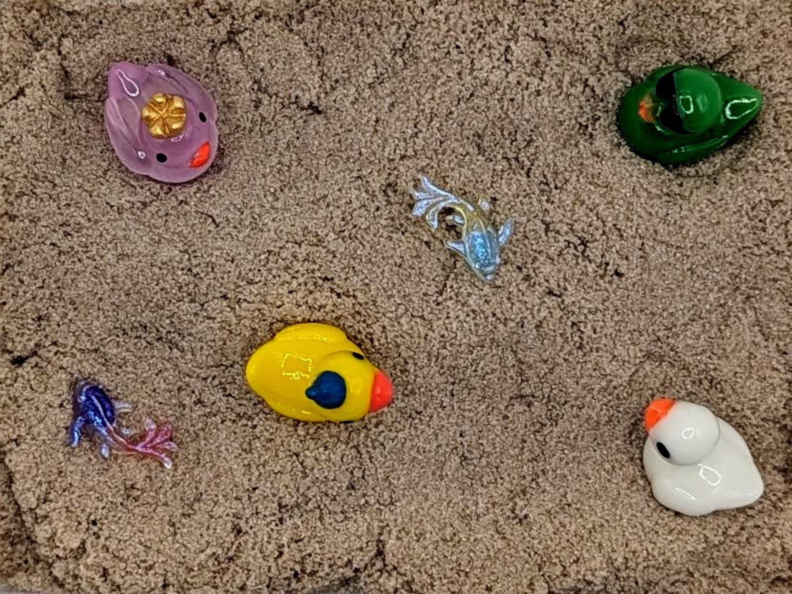 Duck Pond Sensory Garden, Sensory Bin Set, Mini Resin Worlds, Sensory ...
