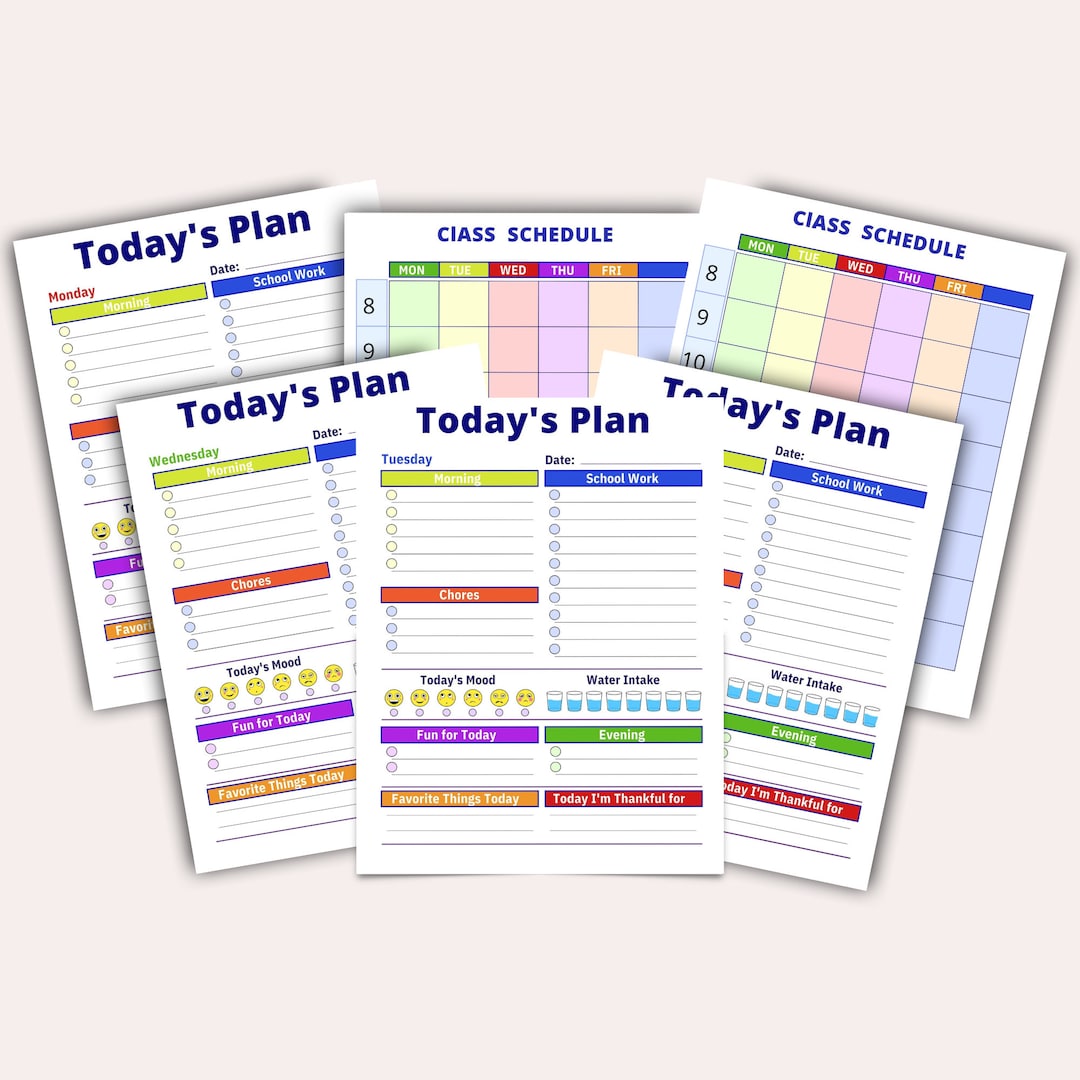 Daily Organizer For Adhd