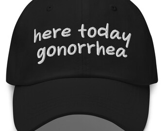 Funny Embroidered Dad Hat: Raunchy Meme, Offensive Humor