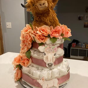 Custom Theme Diaper Cake