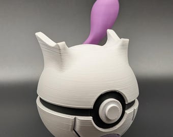 Pokeball impresa en 3D de Mewtwo