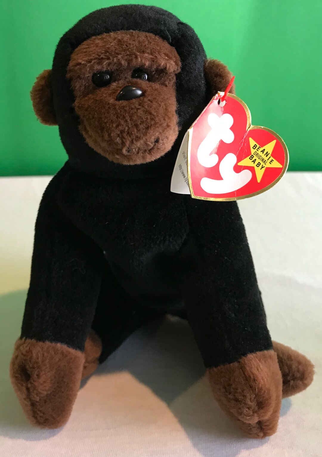 Congo the Gorilla Beanie Baby - Etsy