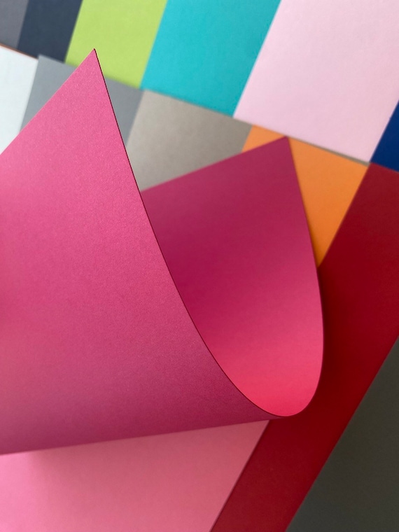 Heavyweight Cardstock: 8.5" x 11", 270gsm, Assorted Colors (Set of 3)